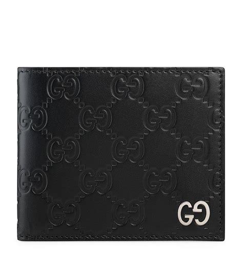 out the signature bi-fold wallet from gucci|Shop Gucci Leather Bi.